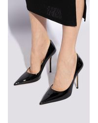 Jimmy Choo - 'Love' Stiletto Pumps With Logo - Lyst