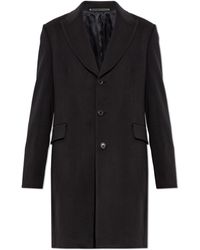 Paul Smith - Wool Coat With Single Vent - Lyst