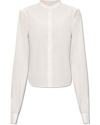 MM6 by Maison Martin Margiela - Shirt With Cut-outs, - Lyst