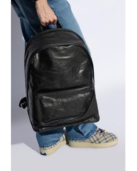 Burberry - Leather Backpack - Lyst