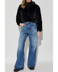 Save The Duck - Faux Fur Jacket "Yuki" - Lyst