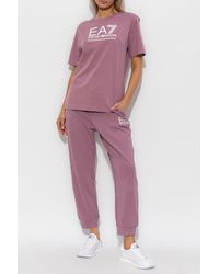 EA7 - T-Shirt From The "Sustainability" Collection - Lyst