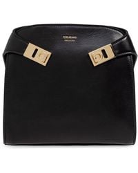 Ferragamo - 'Hug Mini' Shoulder Bag - Lyst