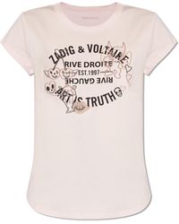 Zadig & Voltaire - T-shirt 'woop Insignia', - Lyst