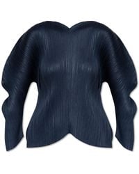 Pleats Please Issey Miyake - Pleated Top - Lyst
