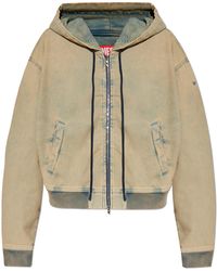 DIESEL - Sweatshirt 'De-Giri-Crop' - Lyst