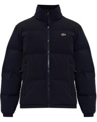 Lacoste - Insulated Stand-Up Collar Jacket - Lyst