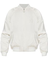 CASABLANCA - Satin "Bomber" Jacket - Lyst