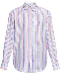 Etro - Shirt With A Striped Pattern - Lyst