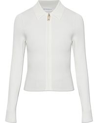 Victoria Beckham - Cardigan With Zip Fastening - Lyst