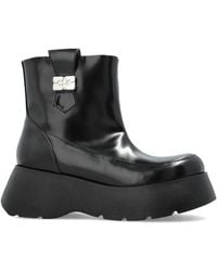 Ganni - 'Kat' Ankle Boots - Lyst