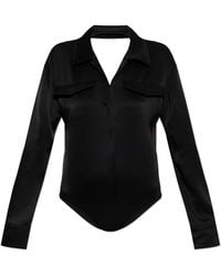 Courreges - Bodysuit With Pockets - Lyst