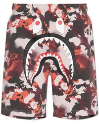 A Bathing Ape - Camouflage-Patterned Shorts - Lyst