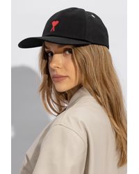 Ami Paris - Baseball Cap With Logo - Lyst
