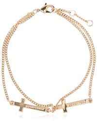 DSquared² - Brass Bracelet - Lyst