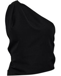DSquared² - Wool One-Shoulder Top - Lyst