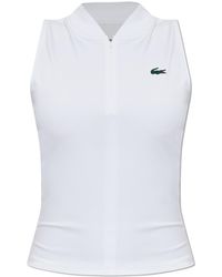 Lacoste - Top With "Z" Logo - Lyst