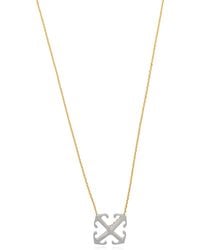 Off-White c/o Virgil Abloh - Logo Necklace - Lyst