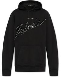 Balmain - Sweatshirt With Printed Logo - Lyst
