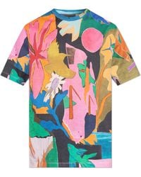 Paul Smith - T-Shirt With Print - Lyst