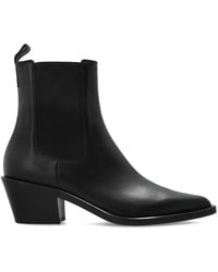 Gianvito Rossi - 'Wylie' Heeled Ankle Boots - Lyst