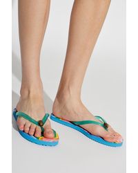 Kurt Geiger - Kensington Rubber Flip-Flops - Lyst