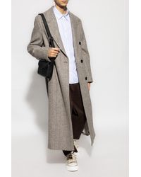 Officine Generale - Shirt With Striped Pattern - Lyst
