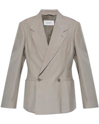 Lemaire - Double-Breasted Blazer - Lyst