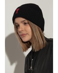 Ami Paris - Wool Hat - Lyst