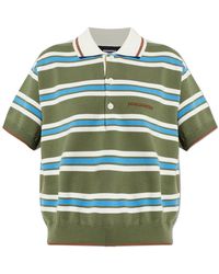 DSquared² - Striped Pattern Polo - Lyst