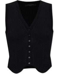 AllSaints - Cruza Vest - Lyst