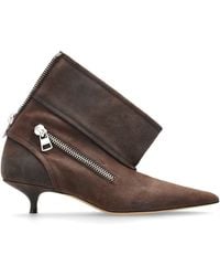 JW Anderson - Leather Ankle Boots - Lyst