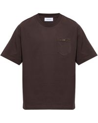 Ferragamo - T-Shirt With Pocket - Lyst