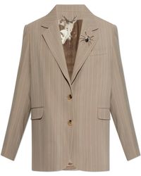 Golden Goose - Blazer With A Shimmering Appliqué - Lyst