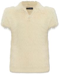 Dolce & Gabbana - Short Sleeve Sweater - Lyst