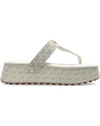 MICHAEL Michael Kors - Platform Slides 'Koya' - Lyst