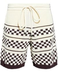 Amiri - Shorts With A Patch - Lyst