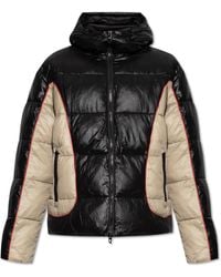 DIESEL - Contrast Panel Puffer Jacket - Lyst