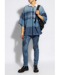 DSquared² - Oversize Polo Shirt, - Lyst