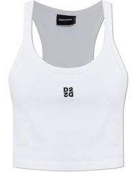 DSquared² - Sleeveless Top - Lyst