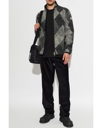 Moncler - Cardigan With Logo Patch - Lyst