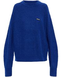 ROTATE BIRGER CHRISTENSEN - Sweater With Logo Patch - Lyst