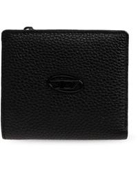 DIESEL - Wallet 'Hissu Evo Bi Fold Zip L' - Lyst