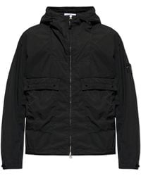 Stone Island - Light Jacket With A Hood - Lyst