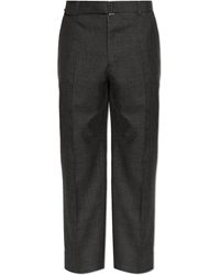 Officine Generale - Wool Trousers 'Hoche' - Lyst