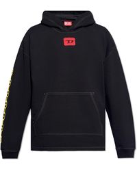 DIESEL - 's-baxt-hood-n1' Hoodie, - Lyst