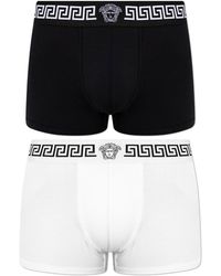 Versace - Two-Pack Of Cotton Briefs - Lyst