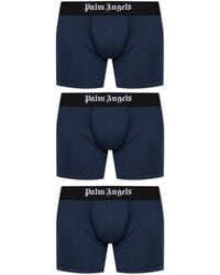 Palm Angels - Three-Pack Of Boxers With Logo - Lyst