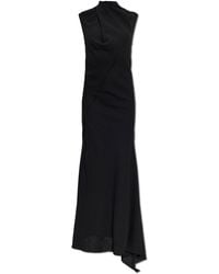 The Attico - Long Dress With A Slit - Lyst