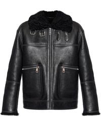 Dolce & Gabbana - Leather Jacket - Lyst